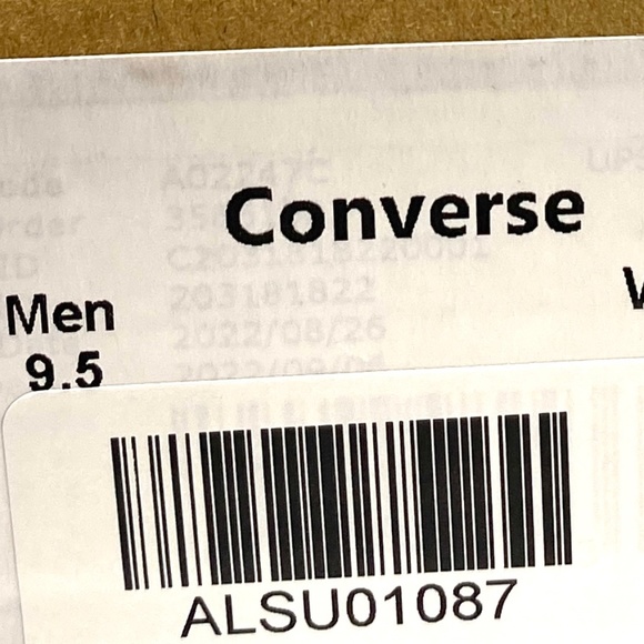 Converse Ctas High Leather Black Men’s Size Sneakers Custom A02247C-BBW09-15-22 - Picture 10 of 11